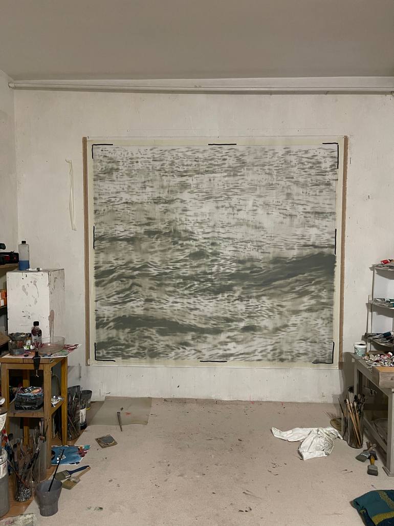 Original Other Seascape Painting by Janos Huszti