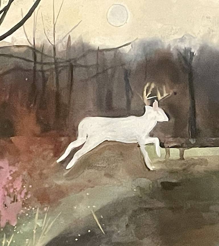 Original Figurative Animal Painting by Daisy Clarke
