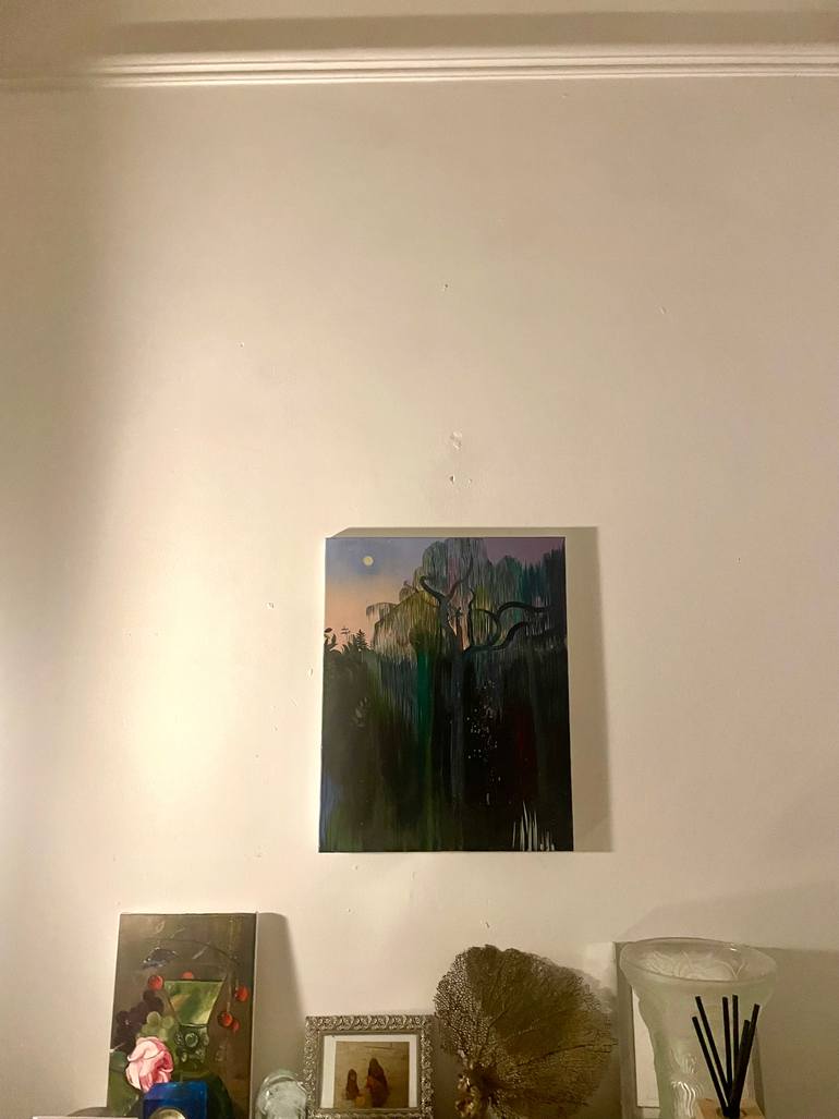 Original Figurative Landscape Painting by Daisy Clarke