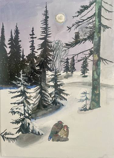Original Figurative Landscape Paintings by Daisy Clarke