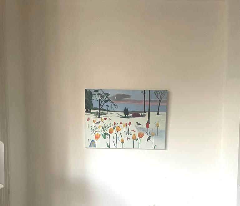 Original Figurative Landscape Painting by Daisy Clarke