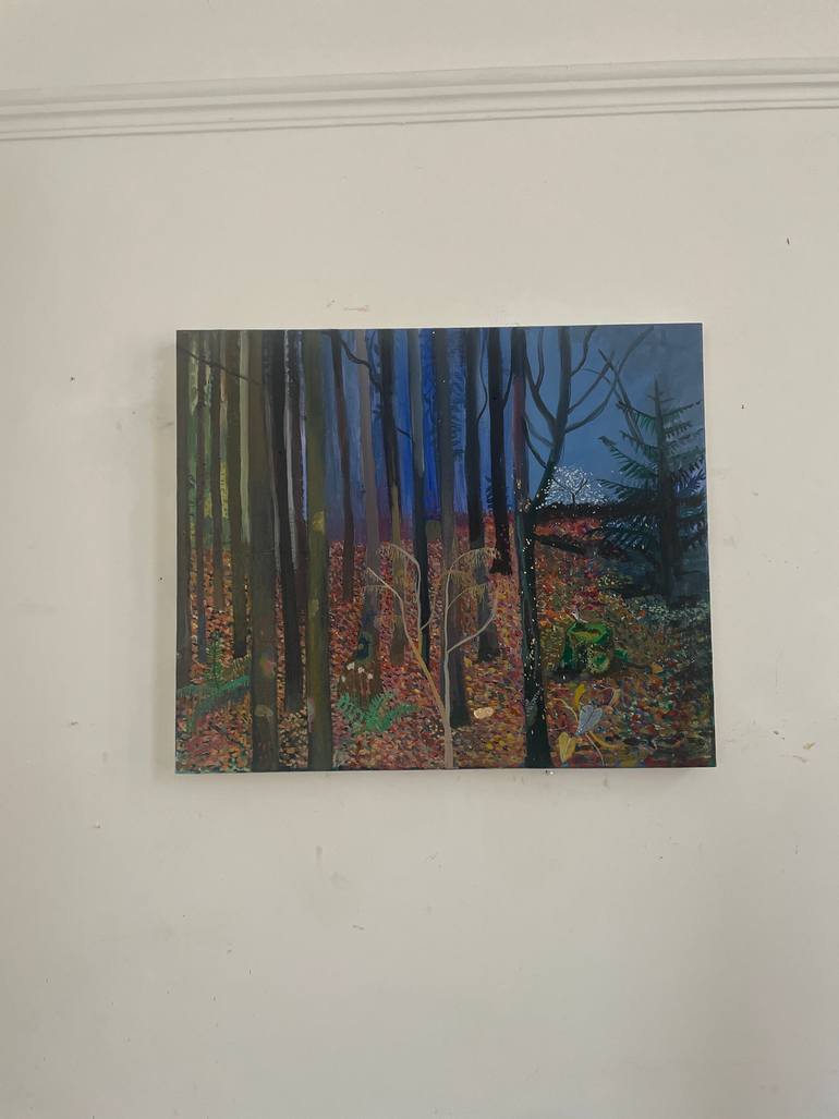 Original Figurative Landscape Painting by Daisy Clarke