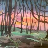 Dusk in the woods by DAISY Clarke