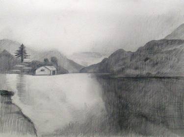 Original Landscape Drawings by Daisy Clarke