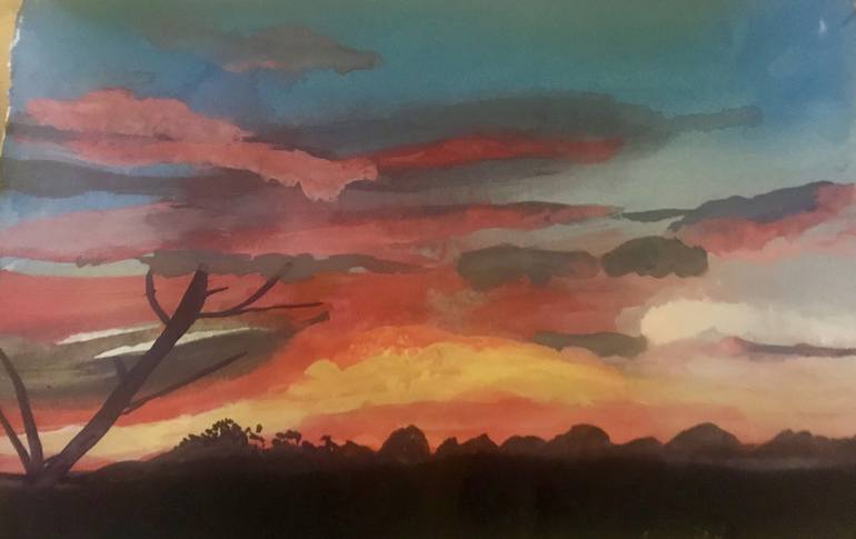 Print of Figurative Landscape Paintings by Daisy Clarke