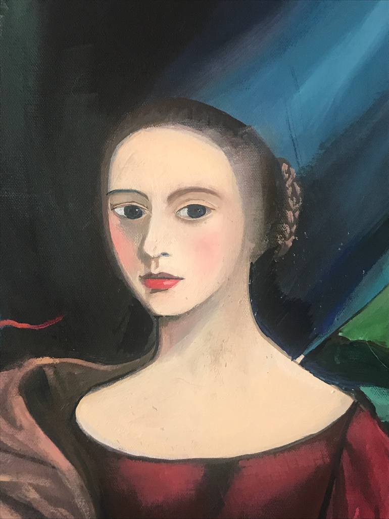 Original Figurative People Painting by Daisy Clarke