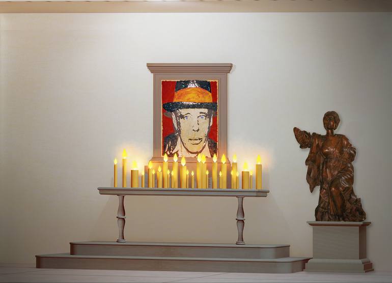 Original Pop Art Pop Culture/Celebrity Painting by Fabrizio Ruggiero
