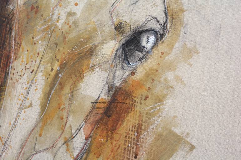 Original Contemporary Horse Painting by Benedicte Gele