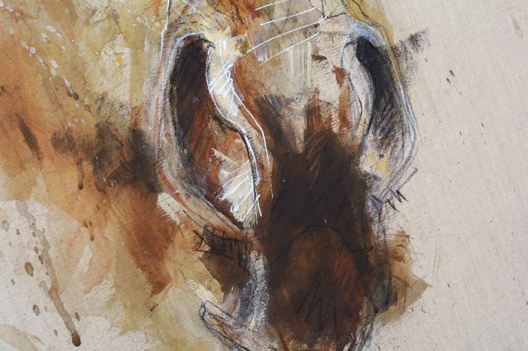 Original Contemporary Horse Painting by Benedicte Gele