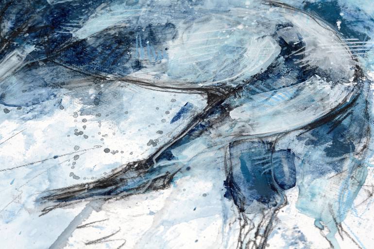 Original Modern Horse Painting by Benedicte Gele