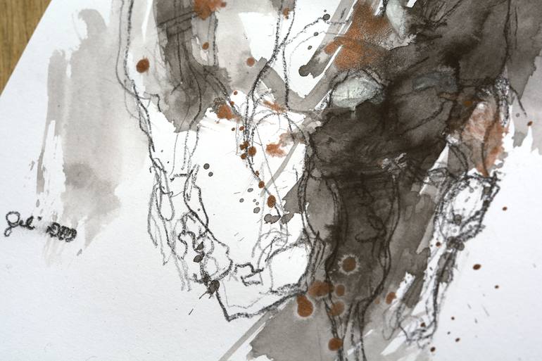 Original Contemporary Horse Painting by Benedicte Gele