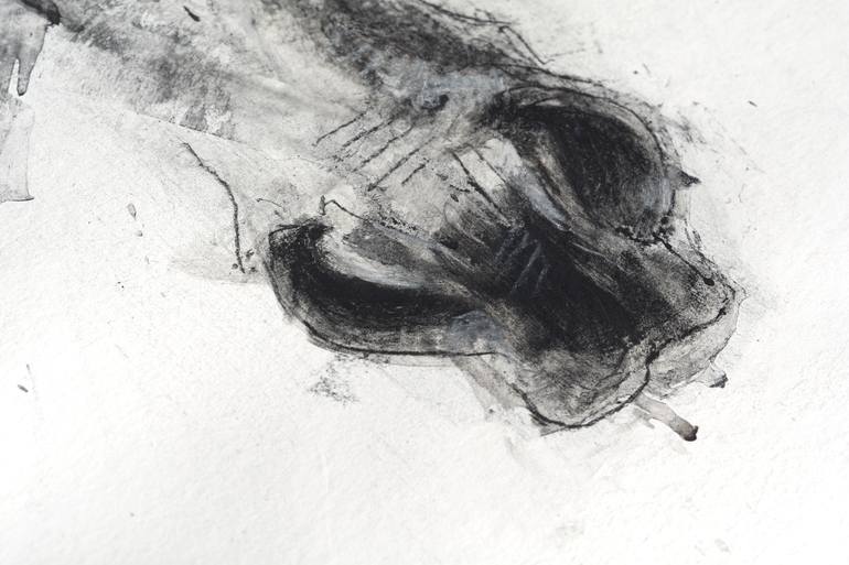 Original Contemporary Horse Painting by Benedicte Gele