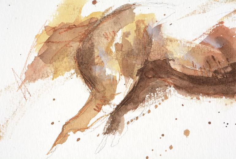 Original Contemporary Horse Painting by Benedicte Gele
