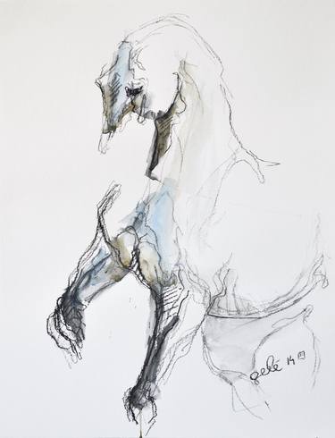 Print of Expressionism Animal Drawings by Benedicte Gele