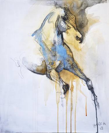 Print of Expressionism Animal Paintings by Benedicte Gele