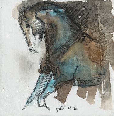 Print of Expressionism Animal Drawings by Benedicte Gele