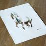 Series Dressage Test: each drawing represents a posture of a dressage horse like snapshots taken on the spot.

Medium: acrylic and gesso on paper (265g/m2), without frame, finished with a varnish, sent rolled in a tube
Size: 14" x 18.9" / 36 x 48 cm
Year: 2017
