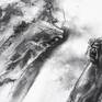 ::: Medium: charcoal, black chalk and gesso on paper (265g/m2), without frame, finished with a varnish, sent rolled in a tube
::: Size: 16.5" x 22" / 42 x 56 cm
::: Year: 2017