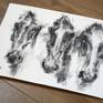 ::: Medium: charcoal, black chalk and gesso on paper (265g/m2), without frame, finished with a varnish, sent rolled in a tube
::: Size: 16.5" x 22" / 42 x 56 cm
::: Year: 2017