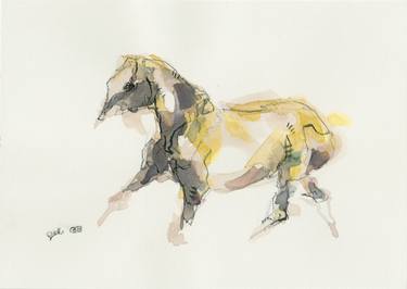 Original Horse Paintings by Benedicte Gele