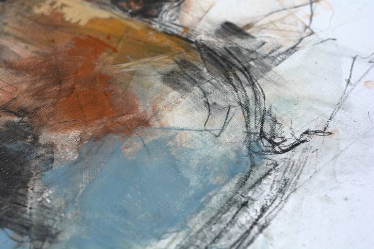 Original Expressionism Horse Painting by Benedicte Gele