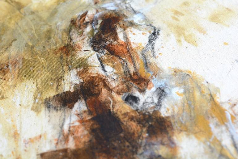 Original Horse Painting by Benedicte Gele