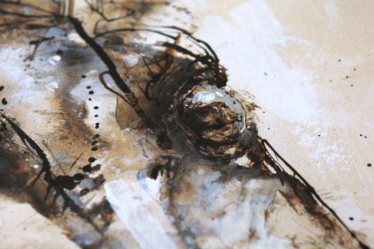 Original Expressionism Horse Painting by Benedicte Gele