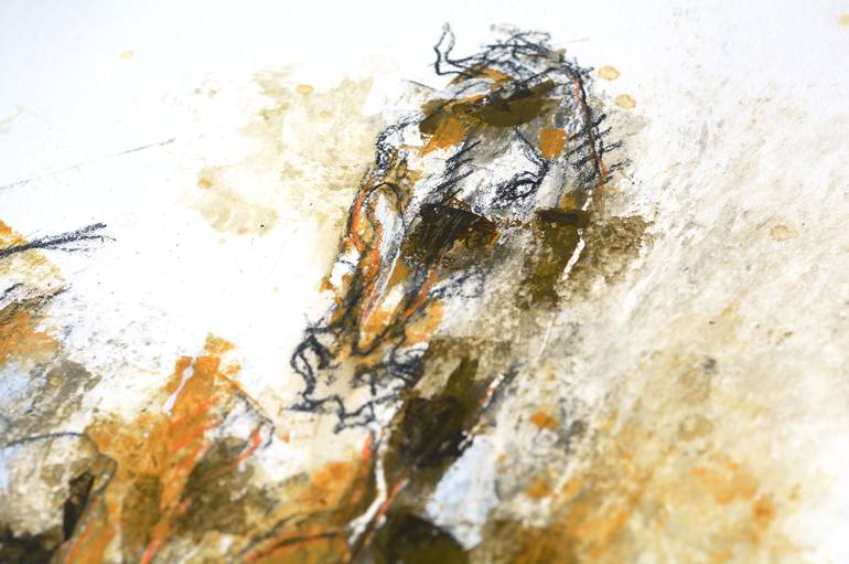 Original Expressionism Horse Painting by Benedicte Gele