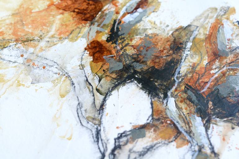 Original Expressionism Horse Painting by Benedicte Gele