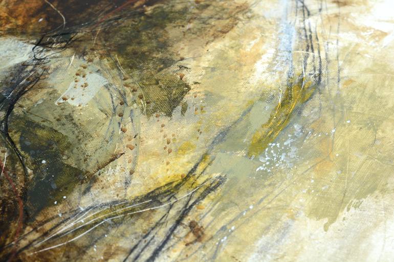 Original Expressionism Horse Painting by Benedicte Gele