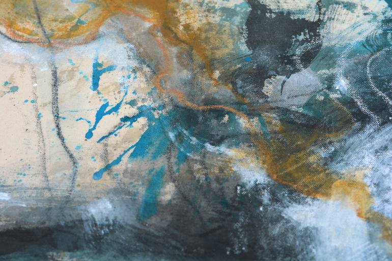 Original Abstract Landscape Painting by Benedicte Gele