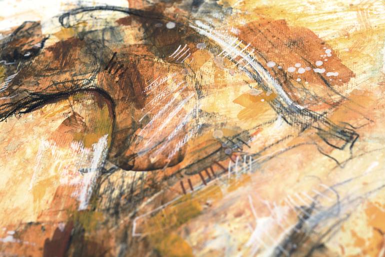 Original Expressionism Animal Painting by Benedicte Gele