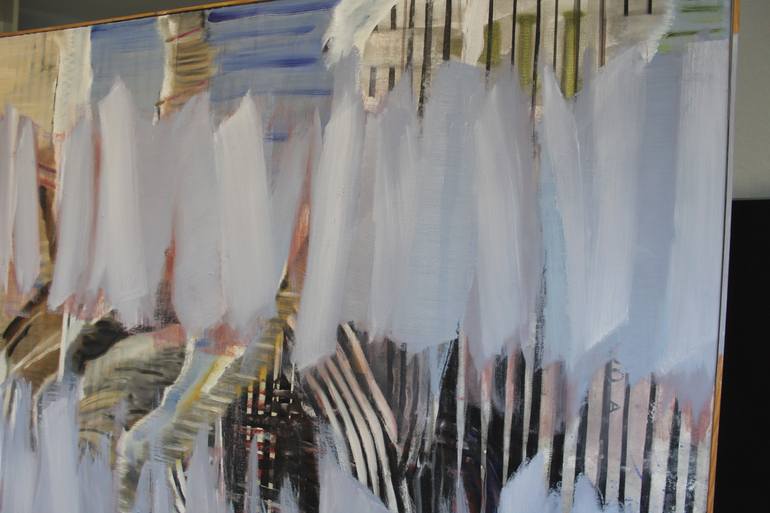 Original Conceptual Abstract Painting by Dominika Block