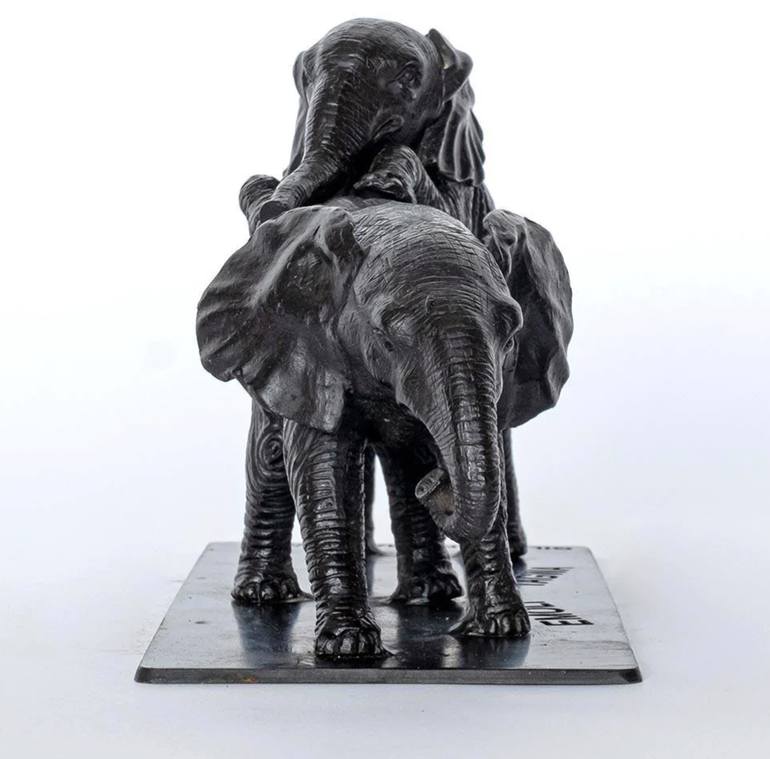 Original Figurative Animal Sculpture by Gillie And Marc Schattner