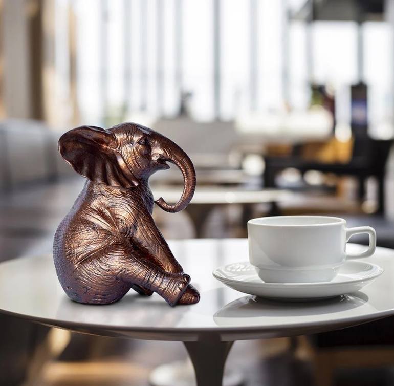 Original Figurative Animal Sculpture by Gillie And Marc Schattner