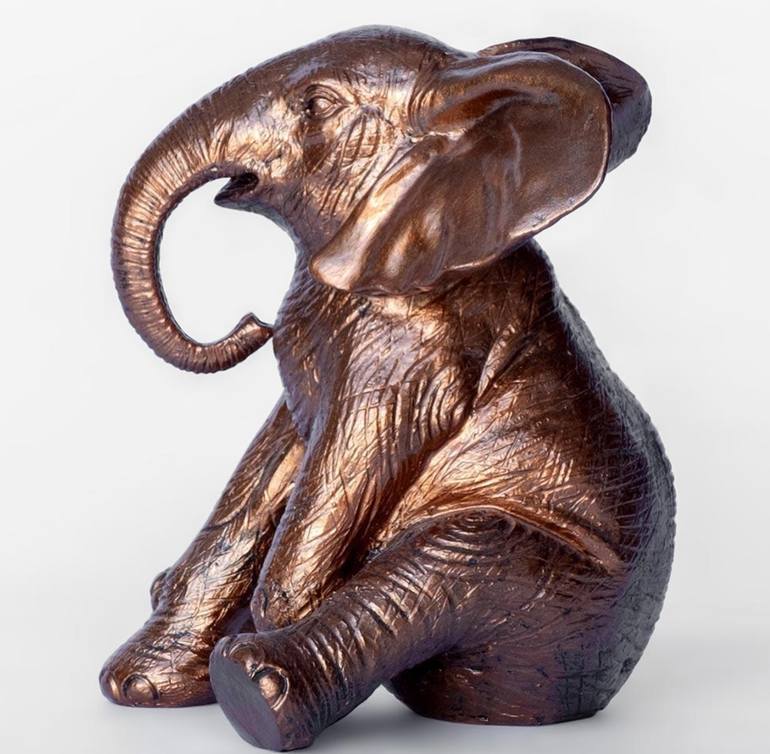 Original Figurative Animal Sculpture by Gillie And Marc Schattner