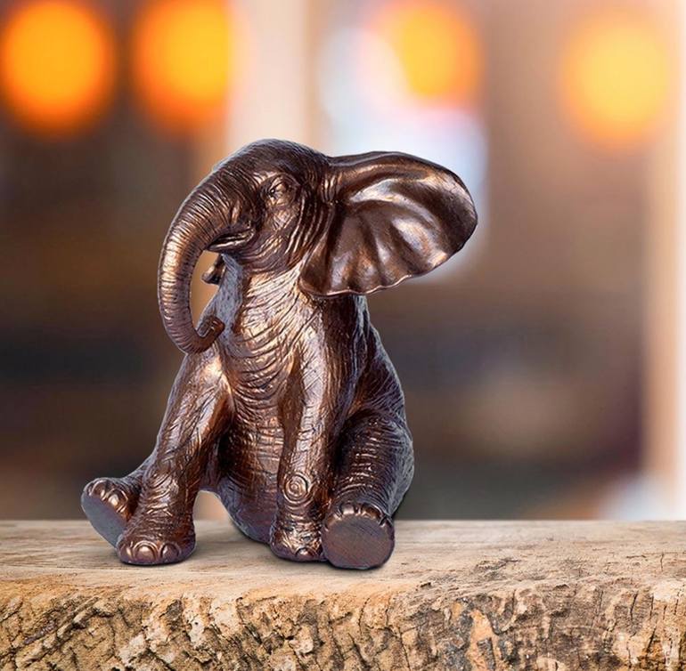 Original Figurative Animal Sculpture by Gillie And Marc Schattner