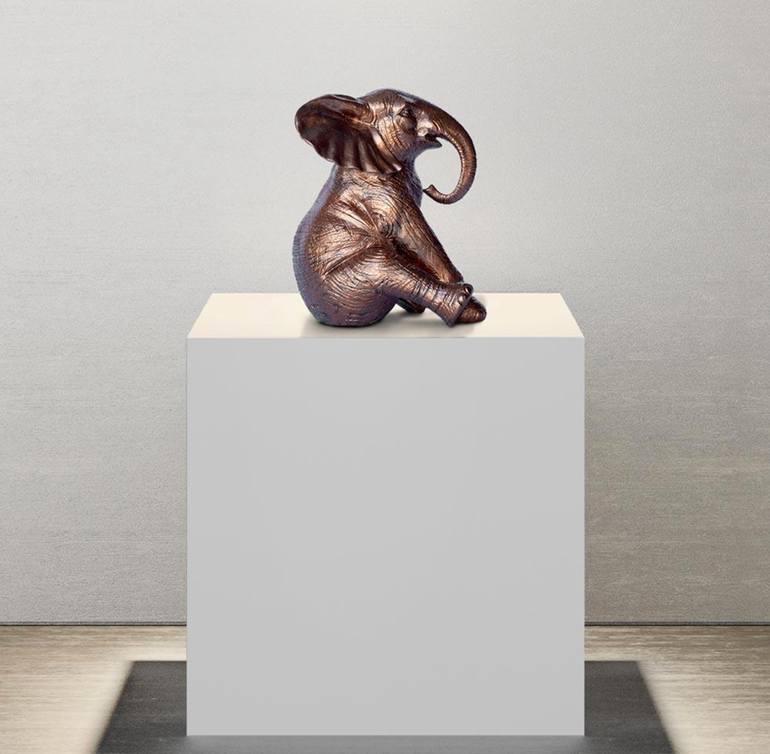 Original Figurative Animal Sculpture by Gillie And Marc Schattner
