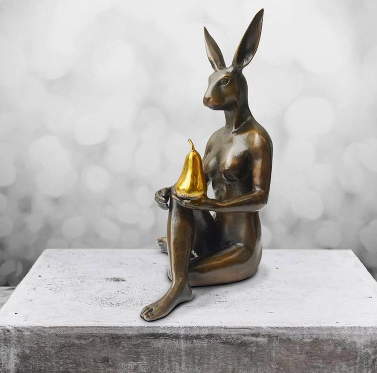 Original Figurative Animal Sculpture by Gillie And Marc Schattner