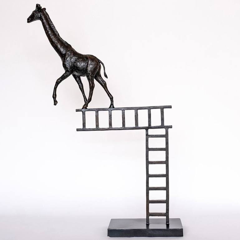 Original Conceptual Animal Sculpture by Gillie and Marc Schattner