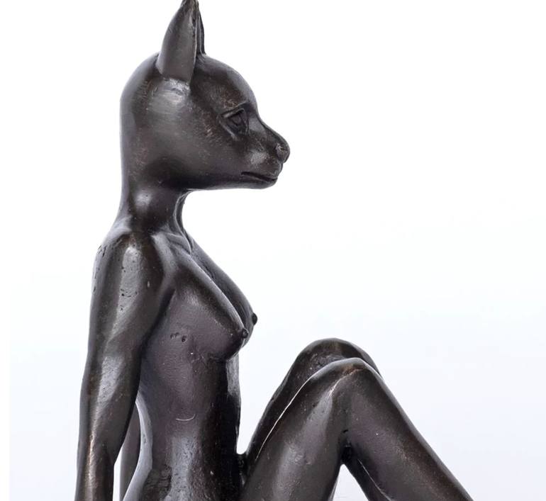 Original Figurative Animal Sculpture by Gillie and Marc Schattner