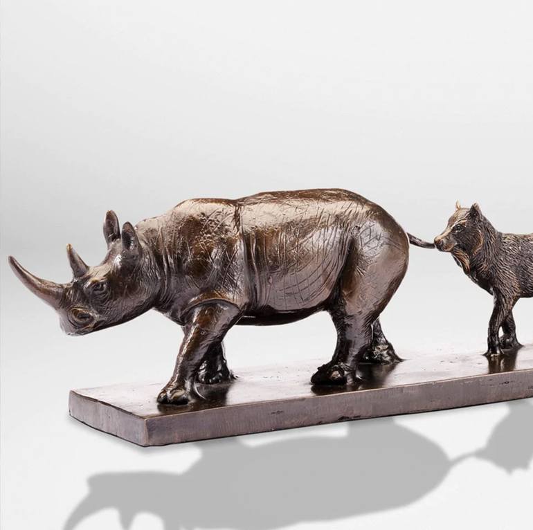 Original Conceptual Animal Sculpture by Gillie And Marc Schattner