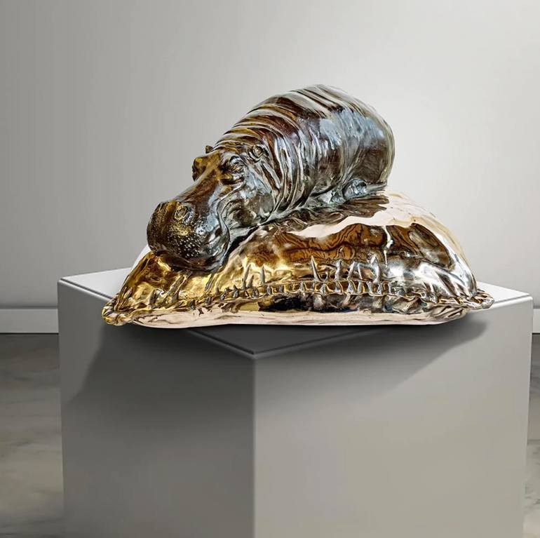 Original Conceptual Animal Sculpture by Gillie And Marc Schattner