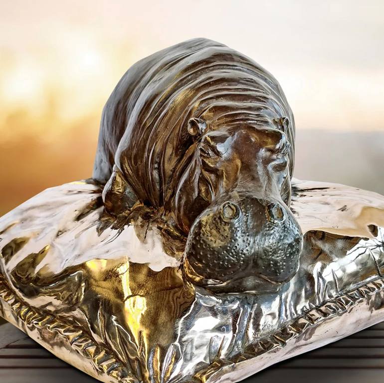 Original Conceptual Animal Sculpture by Gillie And Marc Schattner