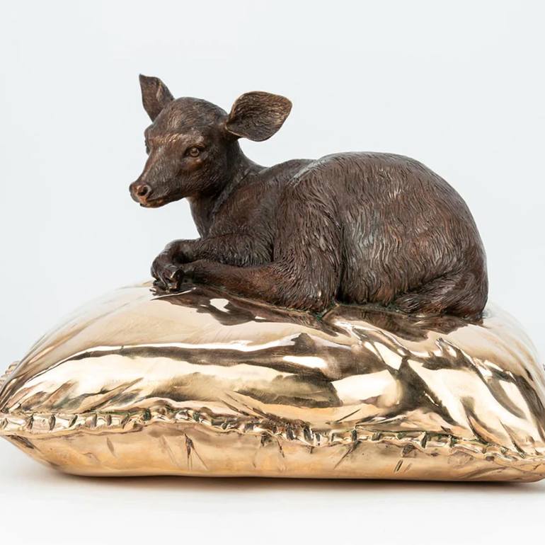 Original Surrealism Animal Sculpture by Gillie And Marc Schattner