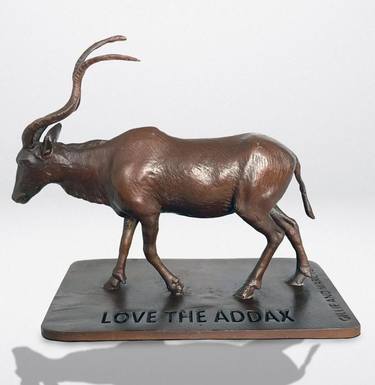 Love the Addax (Bronze Sculpture) thumb
