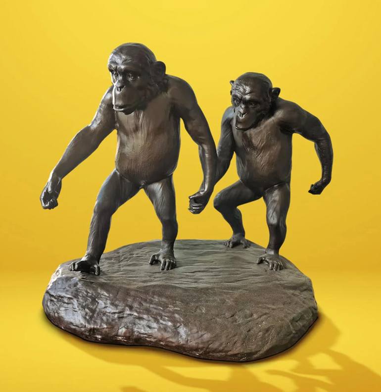 Original Conceptual Animal Sculpture by Gillie And Marc Schattner