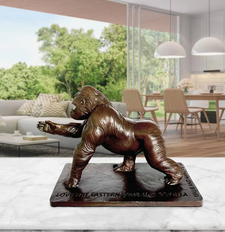 Original Figurative Animal Sculpture by Gillie And Marc Schattner
