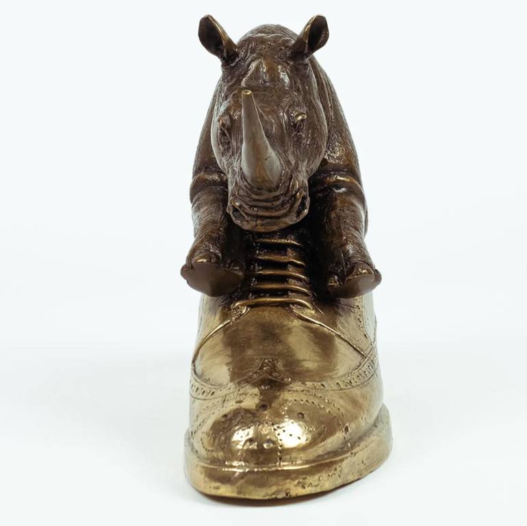 Original Expressionism Animal Sculpture by Gillie And Marc Schattner