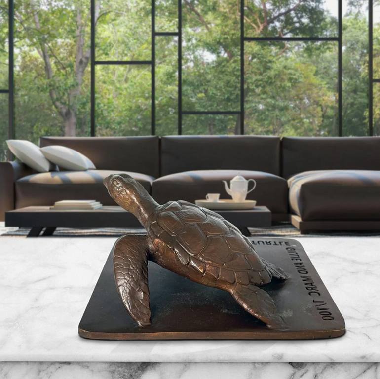 Original Figurative Animal Sculpture by Gillie And Marc Schattner